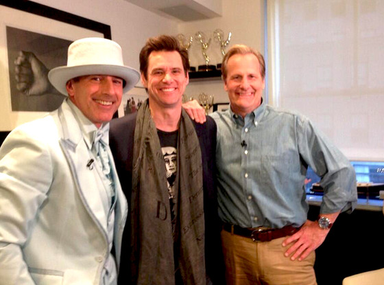 Matt Lauer, Jim Carey, Jeff Daniels Matt Lauer, Jim Carey, Jeff Daniels